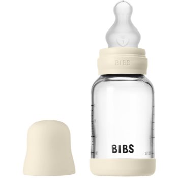 BIBS Baby Glass Bottle Silicone biberon anticolici cu suzetă din silicon - imagine 3